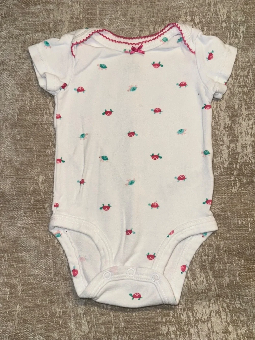 Turtle Girls Carter’s Outfit Set size 3M vintage retired set 4pc set